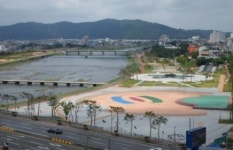 부산국토청, ‘영천시 금호강’ 생태하천 5일 준공 ... “시민 가족공원으로 재탄생”