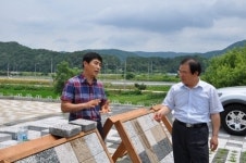 대전조달청장, 공주 ㈜삼이씨앤지 중소기업 방문