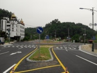 경북 봉화군, 내성 회전교차로 준공