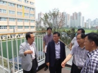 수원시, 주민과 학교의 교류의 장 위한 광교 학교복합화 시설 현장방문 점검