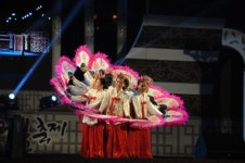 이언화 무용단 공연 영천서 공연