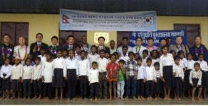 세무사회, 네팔과 미얀마에 ‘유치원 및 도서관’ 신축 기증