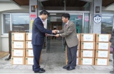 예산 대술감리교회, 연말맞이 불우이웃돕기 성금 기탁