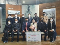 브이드림, 청십자사회복지회에 기부…김민지 대표 장기려 박사의 희생정신 이어받아