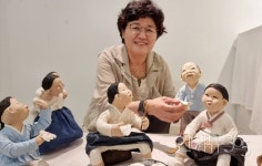 [김두호가 만난 人] 닥종이 인형으로 만나는 정겨운 그때 그 시절...김순분 닥종이 작가