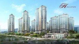창원 감계 힐스테이트 지상녹지 공원의 친환경 신도시