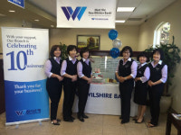 윌셔은행 가든 그로브 지점 개점 10주년