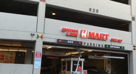 LA한인타운 마당몰 주차비 75센트 규정 철회