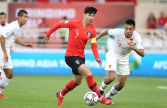 [아시안컵] 손흥민 합류한 한국, 중국 꺾고 ‘조1위’로 16강
