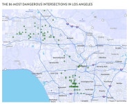 LA서 가장 위험한 교차로 ‘한 동네’에 모여있다