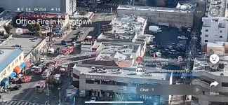 LA한인타운 2층 메디컬 오피스 빌딩서 화재