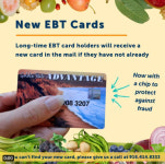 CA, 새로운 칩 장착된 전자 혜택 EBT 카드 출시