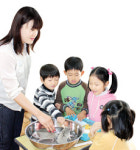 농촌학교의 봄맞이 / 성당초등학교 다문화 가정 아이들