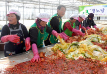 보은농협, 경로당 139곳에 김치 전달