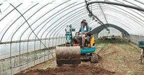 송포농협, 시설·화훼농에 굴착기 임차비용 50% 지원