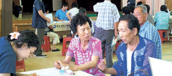 농협·충남대병원, 부여에서 무료진료 서비스