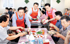 나눔축산운동…“삼계탕 드세요”