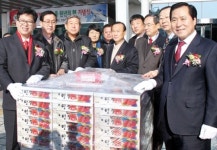 양주 ‘참새벽딸기’ 수출 물꼬텄다