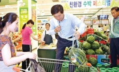 당도높은 논산수박 ‘하나 사면 하나 더’