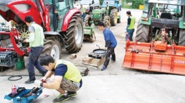 강원농협 기술자연합회, 18년째 농기계 순회수리 봉사