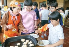 “우리 농산물로 만든 음식 맛있어요”