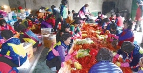 남포농협, 18년째 김치로 소외이웃에 사랑나눔