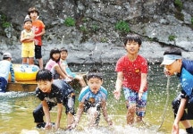 농촌체험 마을에서 즐거운 한때