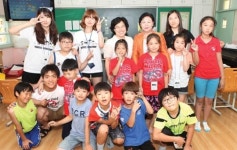 연세대 학생들, 방학중 농촌서 재능봉사