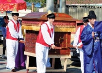 함평경찰서 의경, 가마꾼으로 변신 이유는?