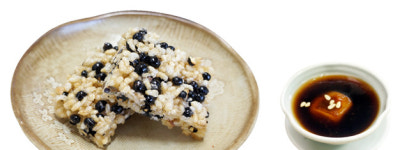 산골농부의 시골밥상⑼쥐눈이콩현미밥강정·수정과