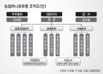 [기획]출범 한달 앞둔 ‘농협하나로유통’(상)조직과 운영체계