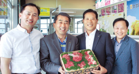 앙성농협, 한우 전문 판매장 ‘문전성시’