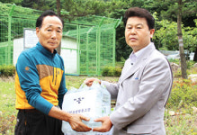 삼척농협, 가뭄농가 식수 지원