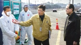 충남농협, 공주·천안 방역초소 방문 격려