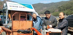 [현장]동고성농협, 79개 마을 돌며 농기계수리