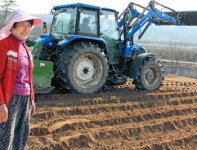 [현장]횡성군농기센터 고령농 농작업대행 현장 가보니…