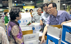 정선군·임계농협, 농특산물 홍보 ‘합심’