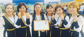 팽성농협 두드림난타팀 평택 평생학습축제 최우수상