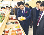 수원 로컬푸드직매장 광교에 문열어