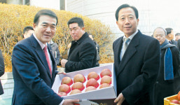 ‘설맞이 도농상생 직거래 큰장터’ 성황