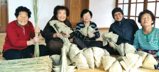[현장]설 앞두고 복조리 만들기 분주한 신대마을<경기 안성>
