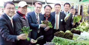 “품질 뛰어난 우리농산물 애용해주세요”