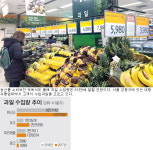 국산 농산물 안팔리는데…수입과일은 ‘불티’