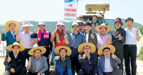 경기 화성 팔탄농협 벼 직파재배 시연회
