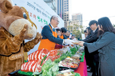 한우·한돈 도시락 드세요