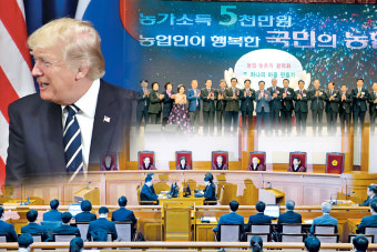 [키워드로 본 2017] 트럼프의 질주…한국 농산물시장 개방 압력 우려가 ‘현실로’