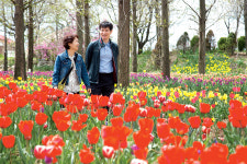 [엄마, 여기 어때요?] 충남 아산…꽃길을 걷자 여유를 찾자