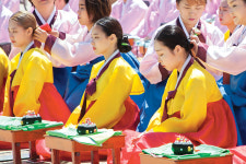 전통 성년례 재현