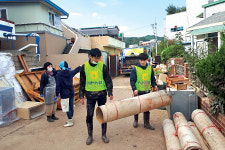 남면농협연기지소 | “태풍 피해농민 아픔 함께” 복구작업 한마음 한뜻