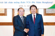 농협·베트남협동조합연맹, 농산물 교역확대 방안 협의